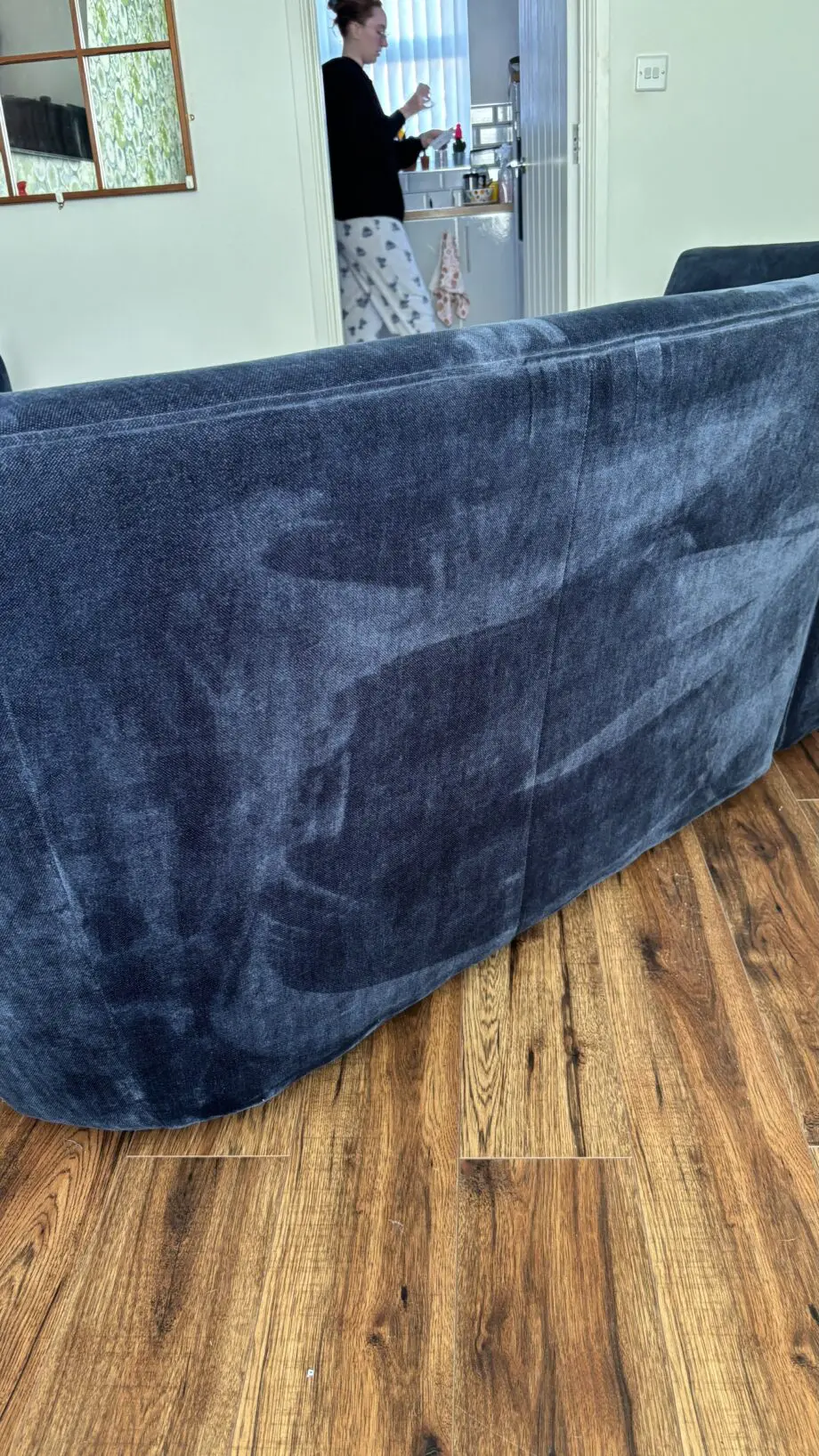 Housing Units - Comfy 4 seater Sofa & Pouffe - Great Condition