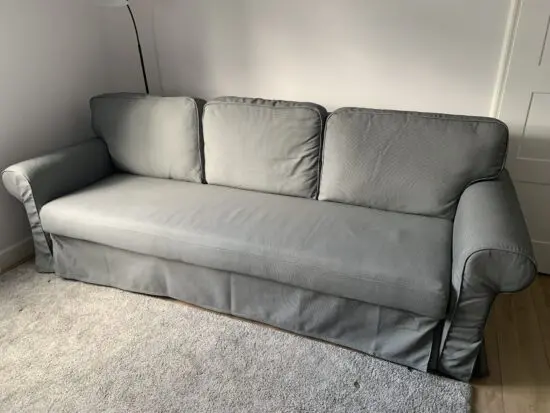 Ikea Vretstorp Grey Sofa Bed