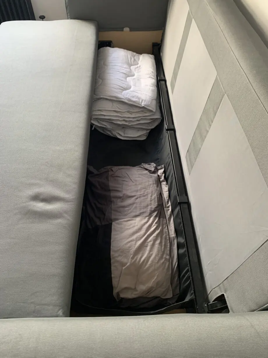 Ikea Vretstorp Grey Sofa Bed