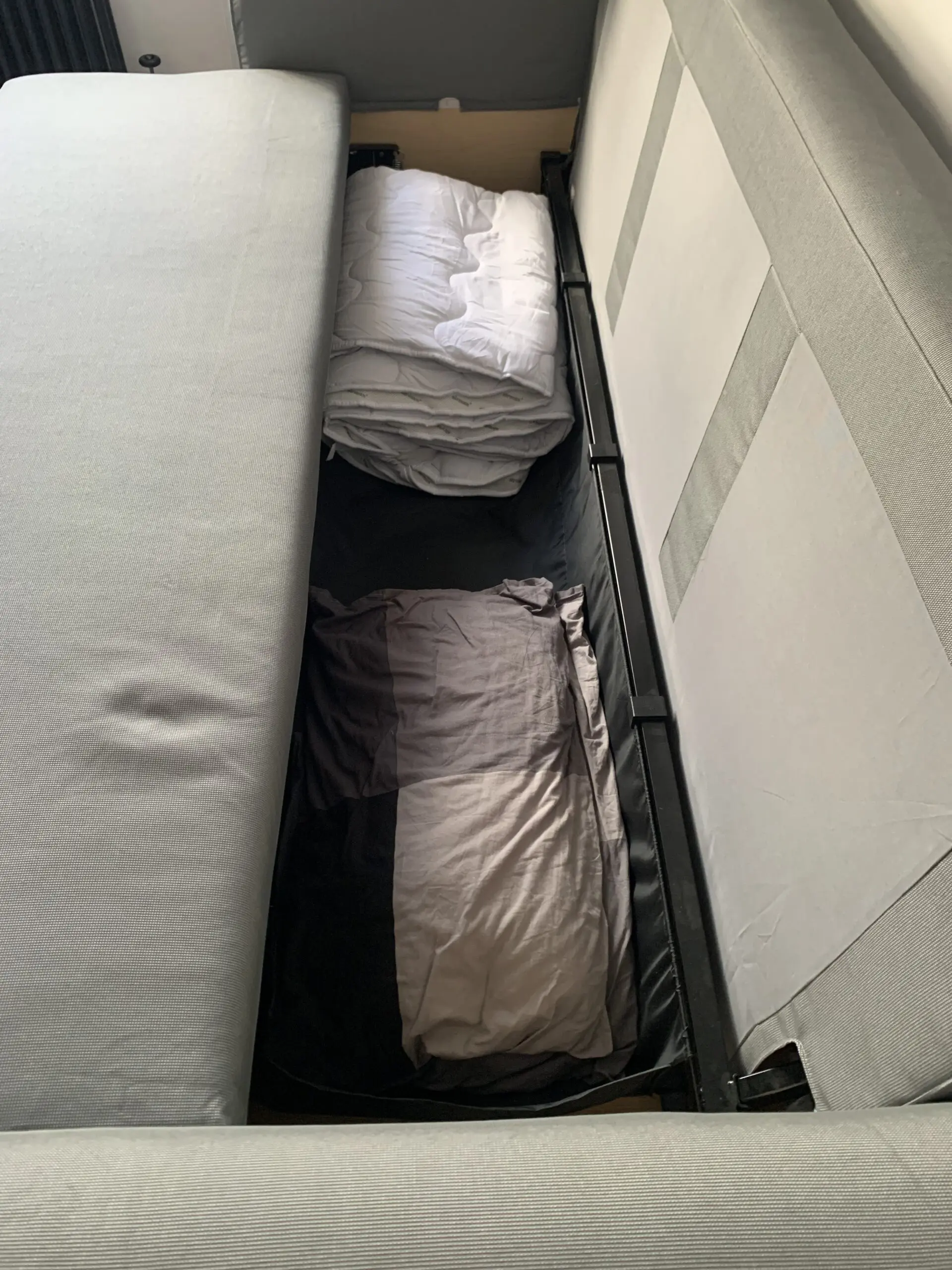 Ikea Vretstorp Grey Sofa Bed