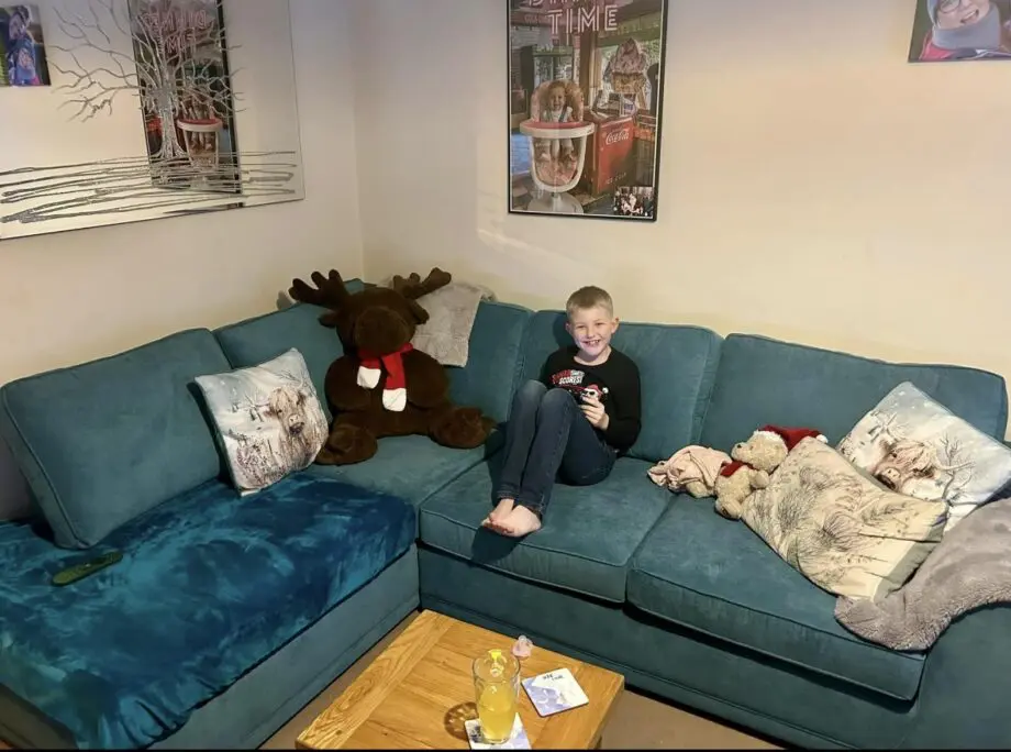 DFS Orca right handed corner sofa