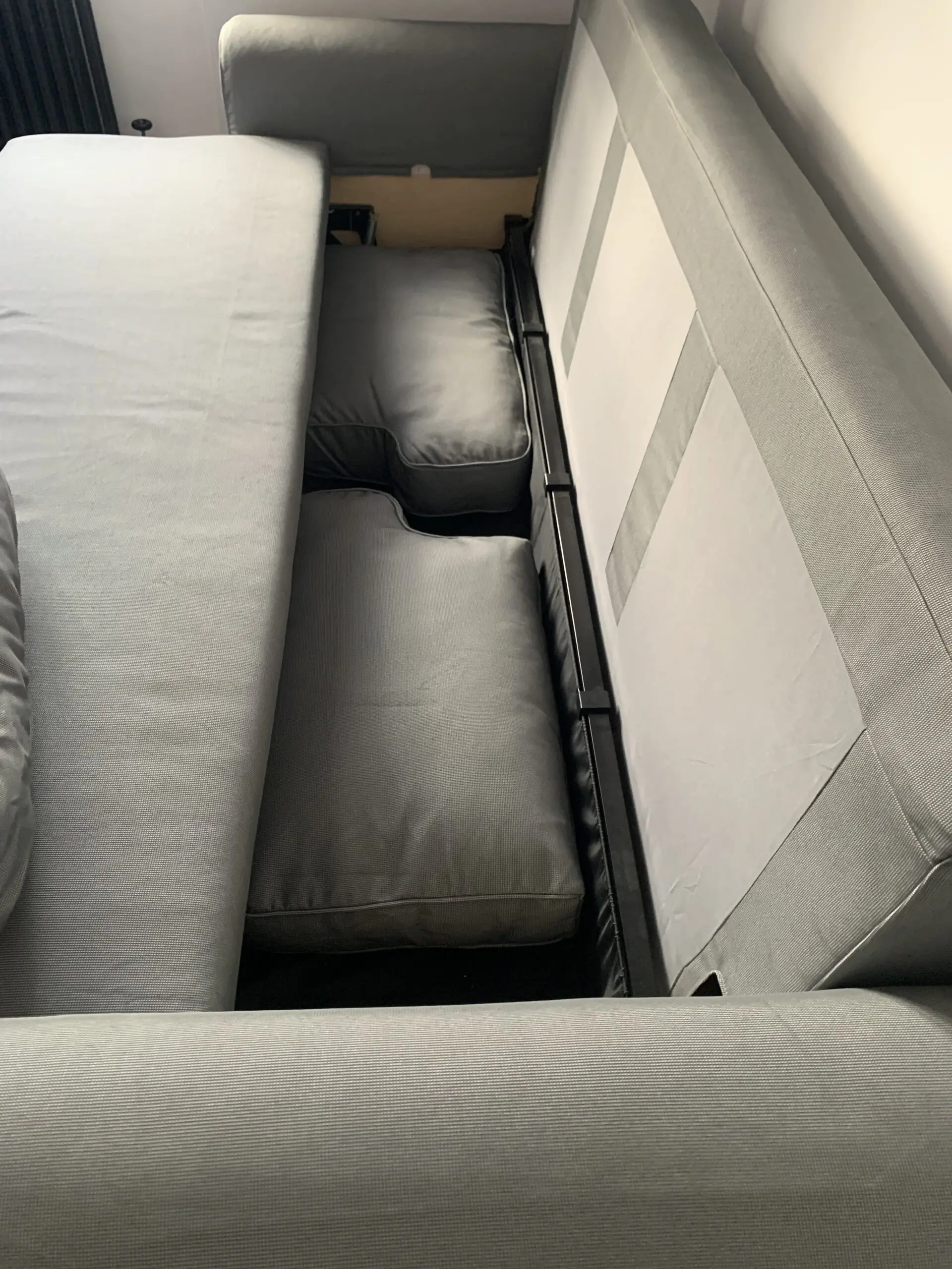 Ikea Vretstorp Grey Sofa Bed