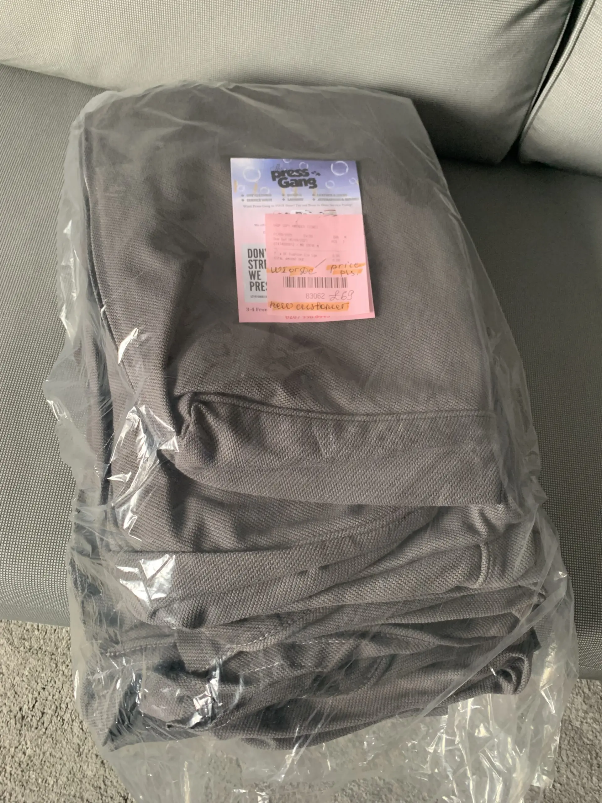 Ikea Vretstorp Grey Sofa Bed