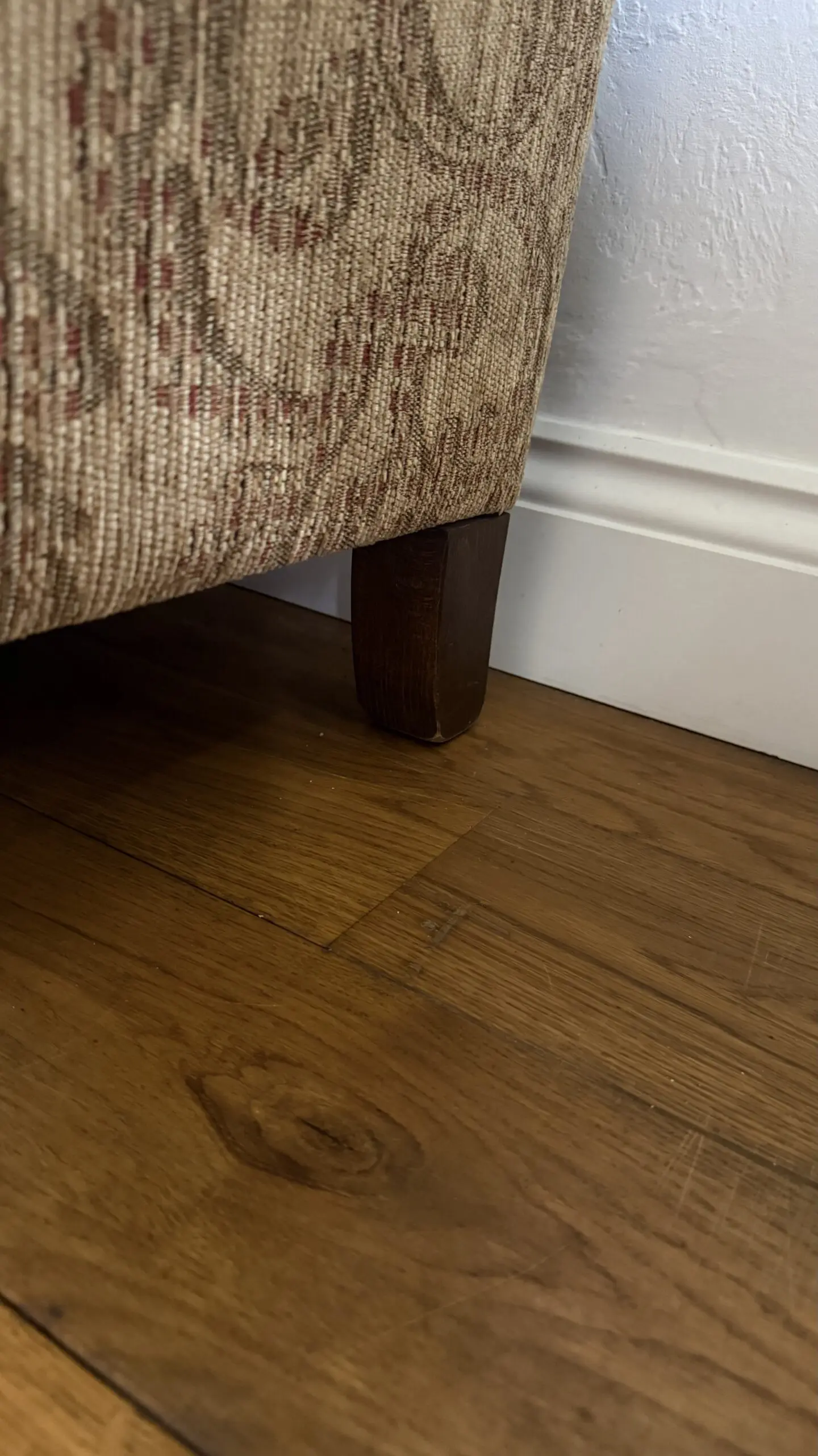 John Sankey for John Lewis chesterfield-style sofa in golden tones