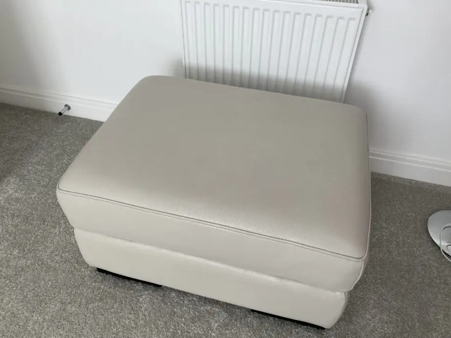 Sofology stone corner sofa and storage foot stool