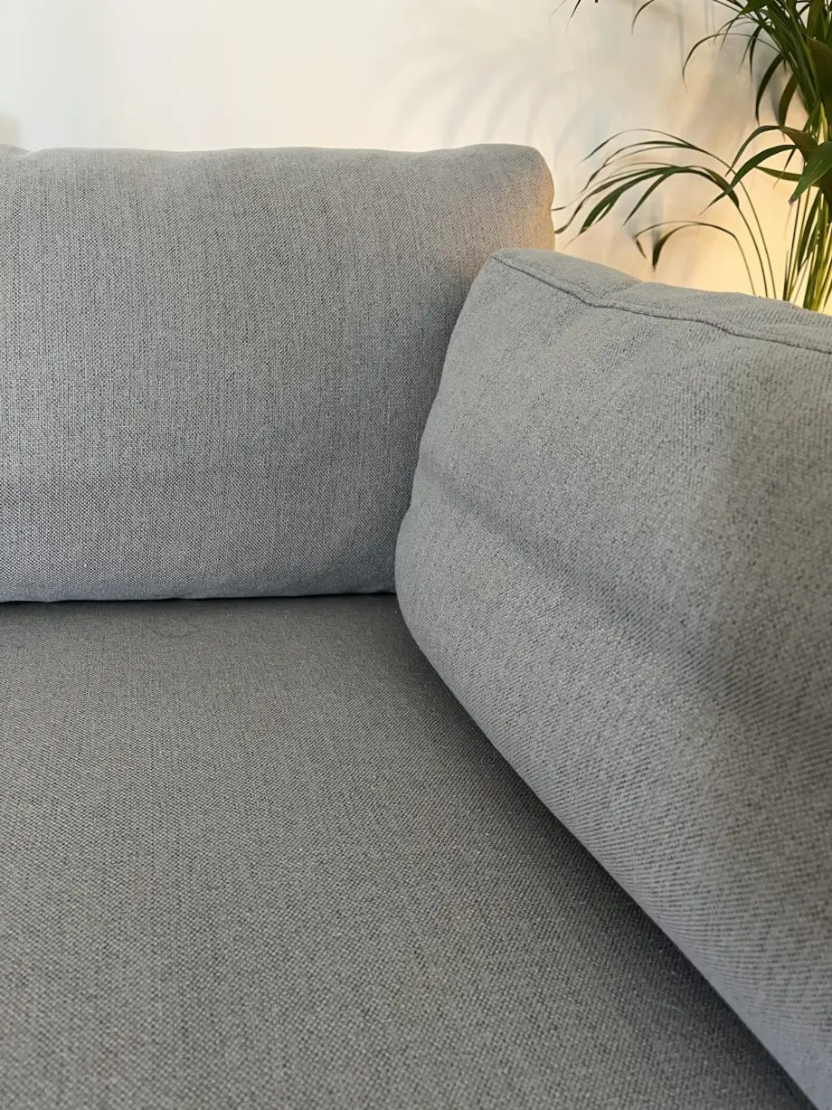 Zarina grey corner sofa