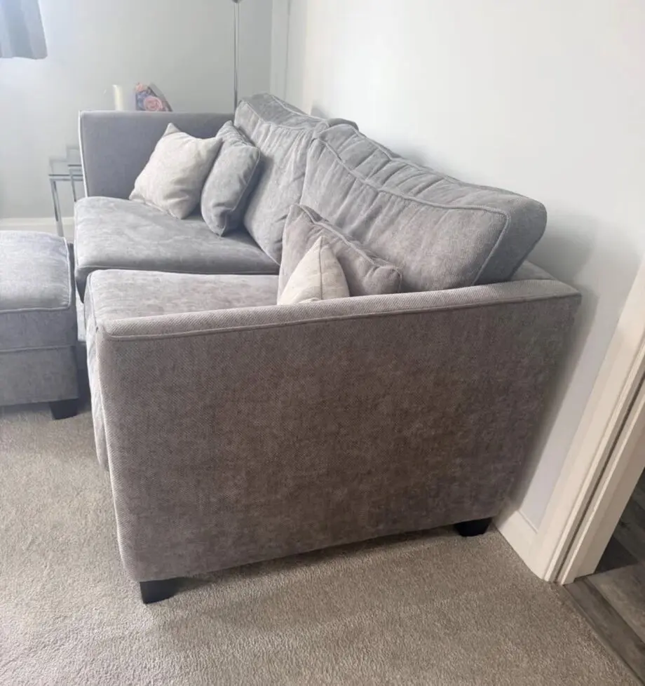 Fish Pools Grey 3-4 Seater Sofa
