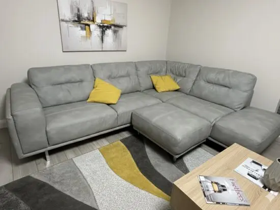 Grey Corner Sofa