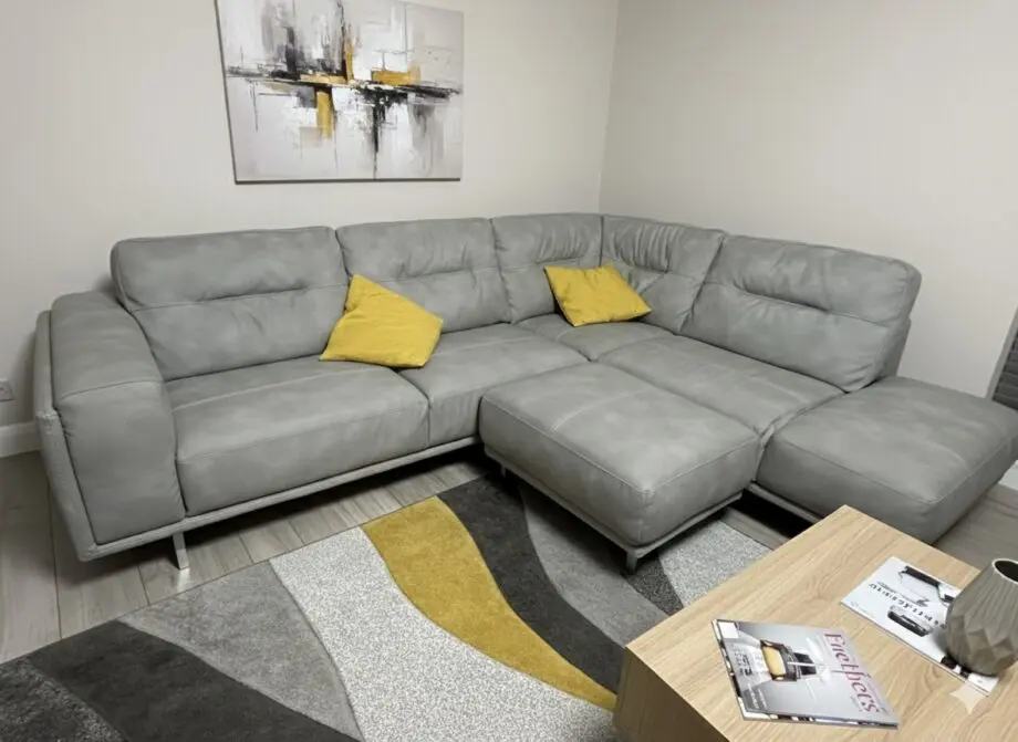 Grey Corner Sofa