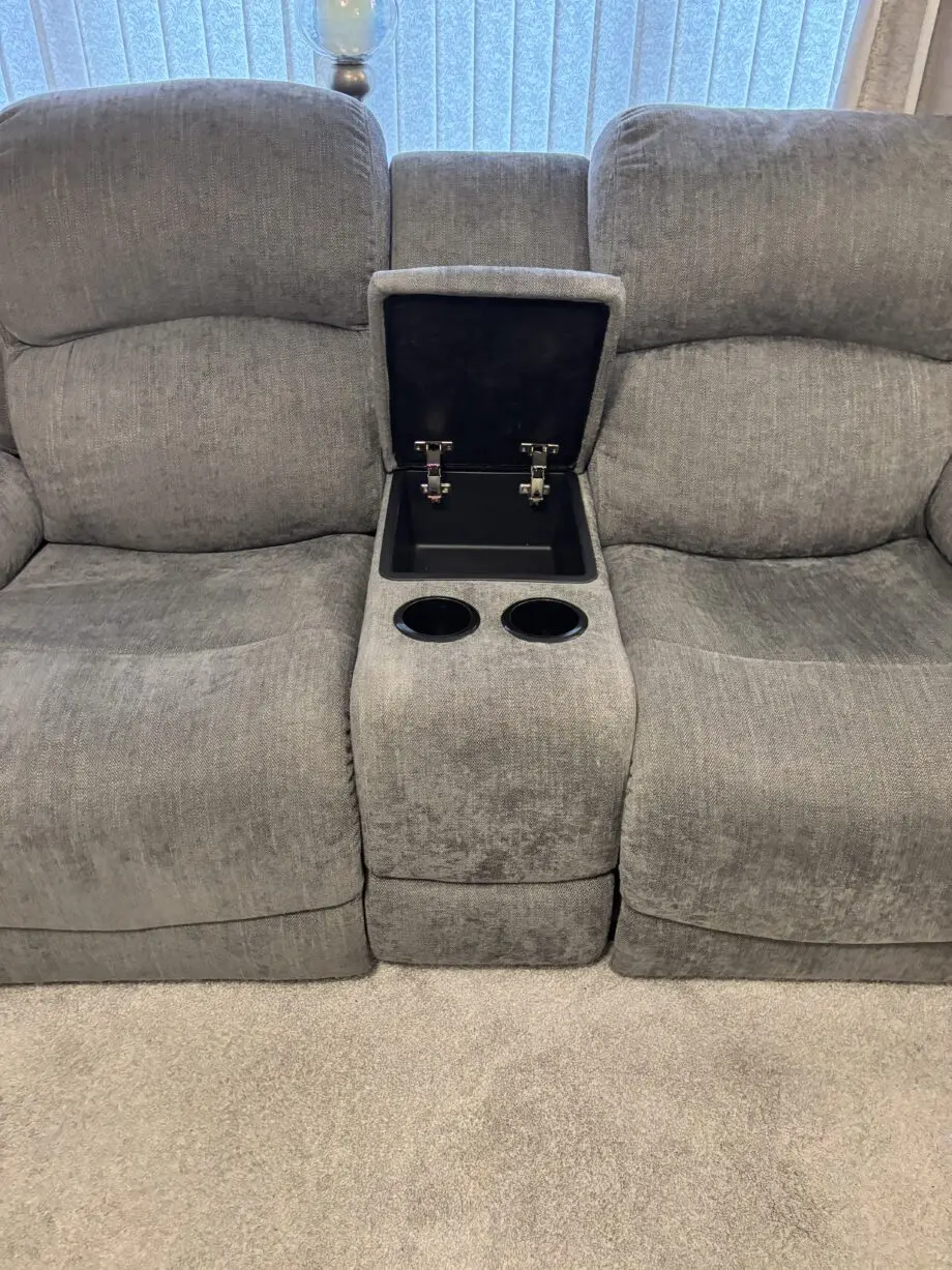 La-Z-boy 2 seater recliner with centre consul & 3 seater sofa