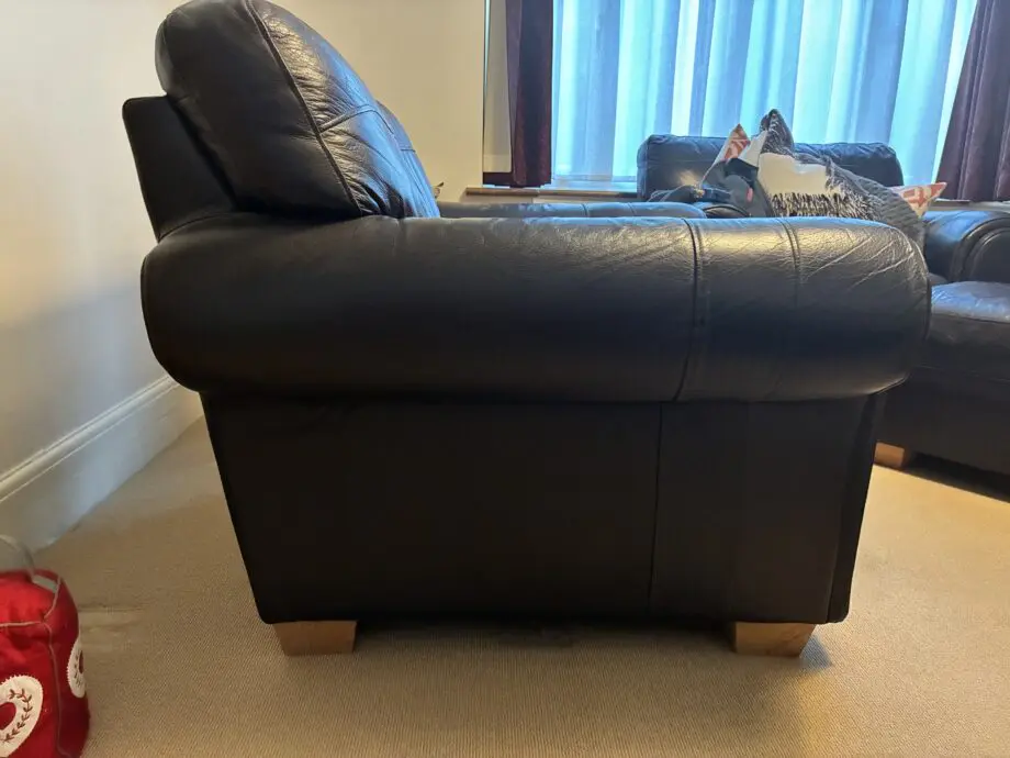 Dark Brown Leather Suite