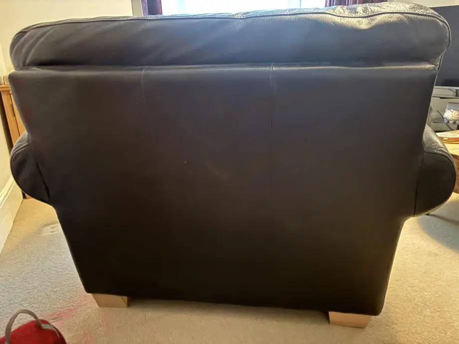 Dark Brown Leather Suite