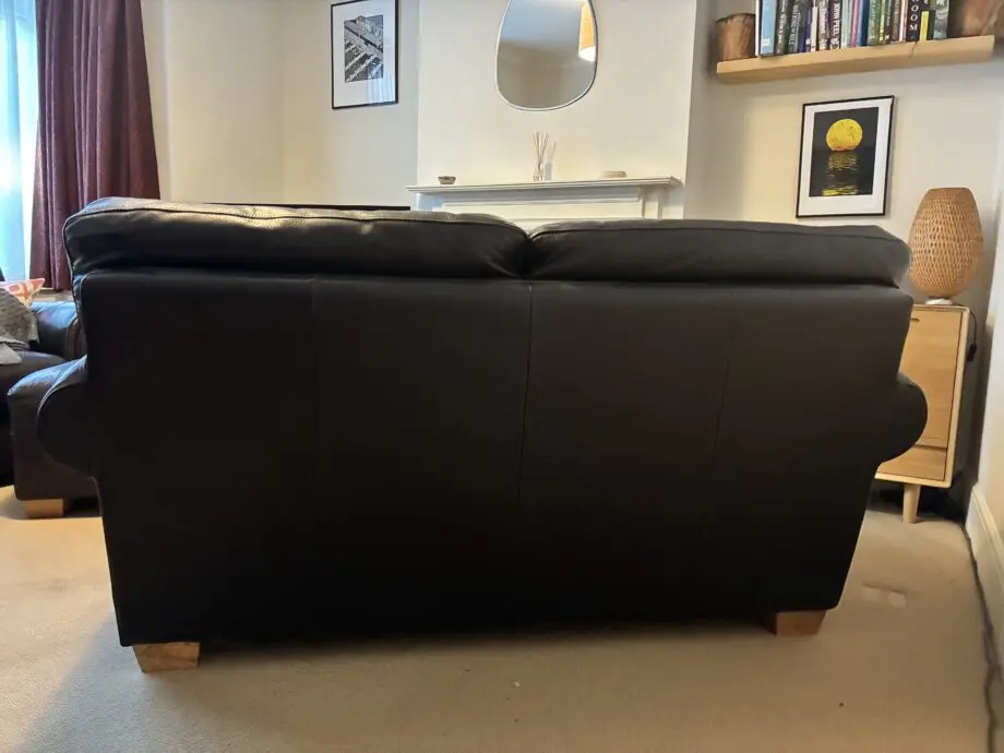 Dark Brown Leather Suite
