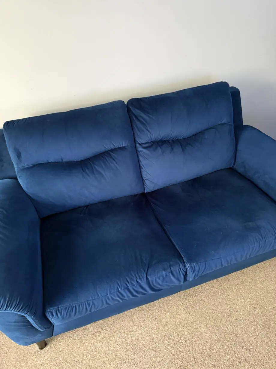 DFS 2 seater Velvet sofa