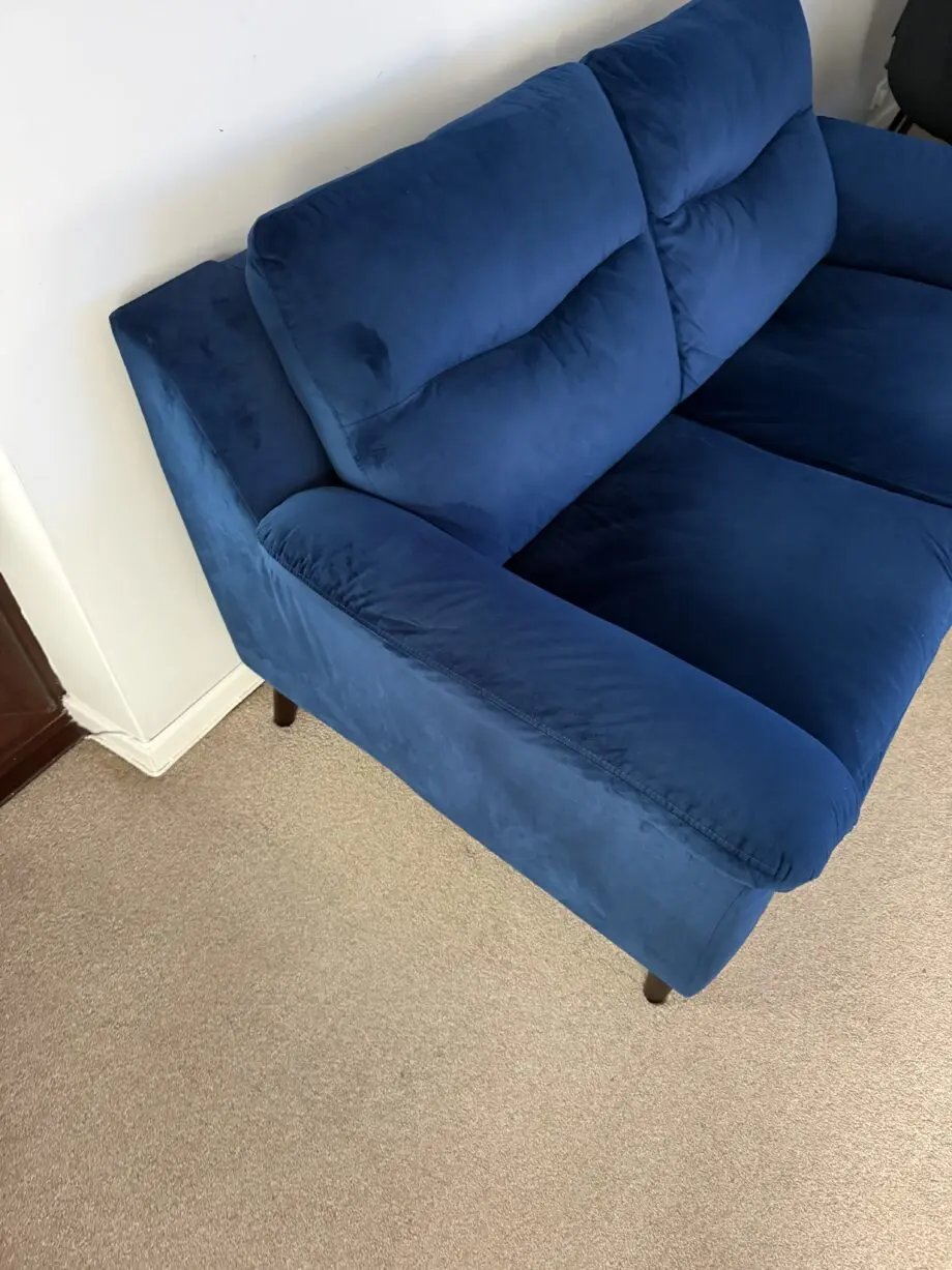 DFS 2 seater Velvet sofa