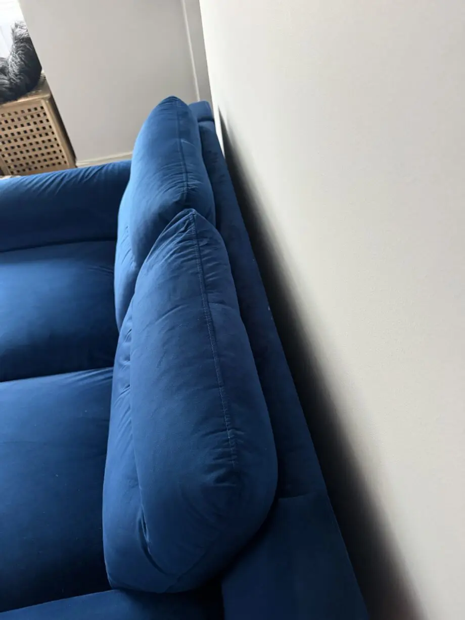 DFS 2 seater Velvet sofa