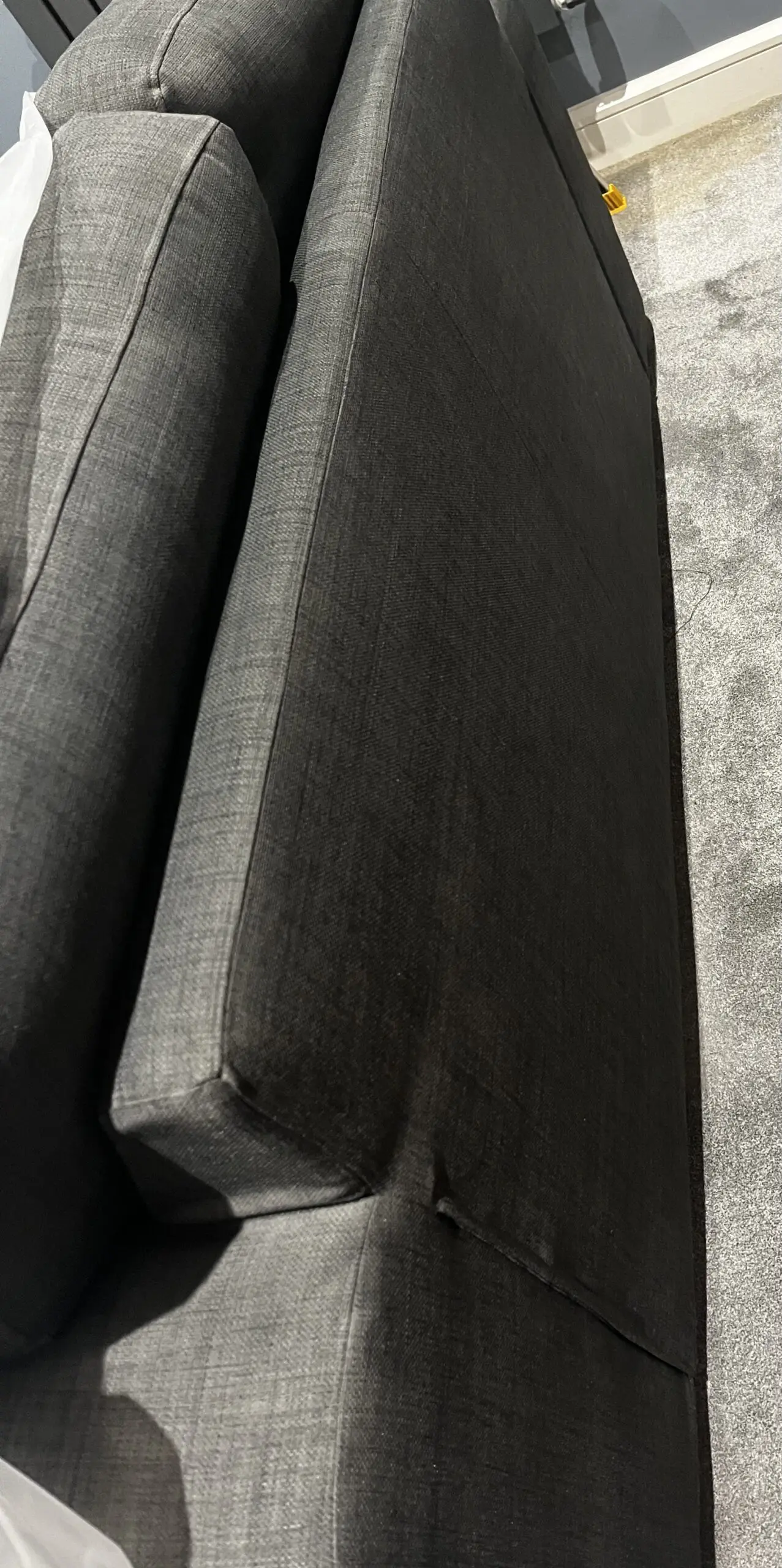 DFS Stylish & Comfy Grey Sofa – Pet/Smoke Free