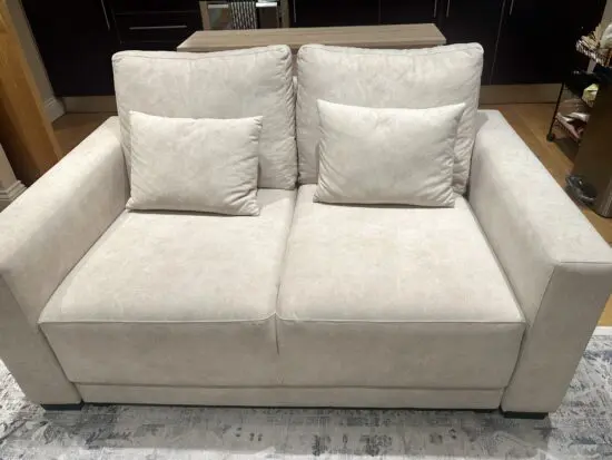 Light / Neutral 2-seat custom sofabed