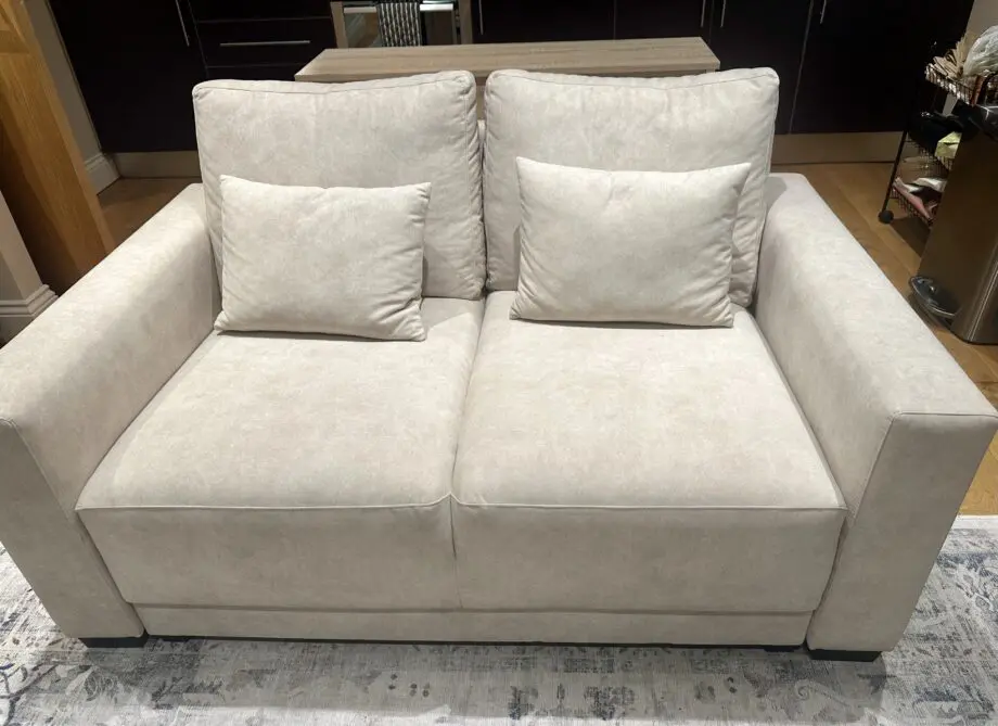 Light / Neutral 2-seat custom sofabed