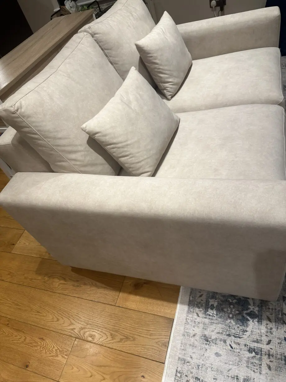 Light / Neutral 2-seat custom sofabed