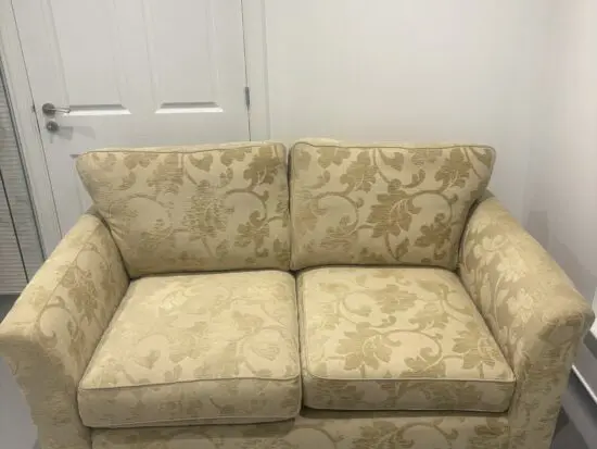 CREAM 2 SEATER SOFA