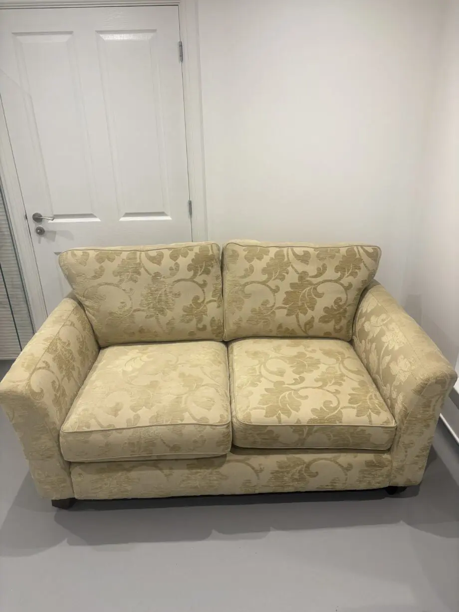 CREAM 2 SEATER SOFA