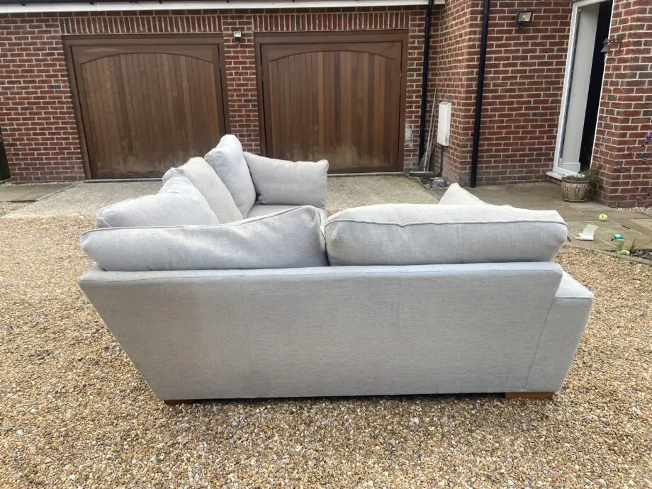 John Lewis grey sofa
