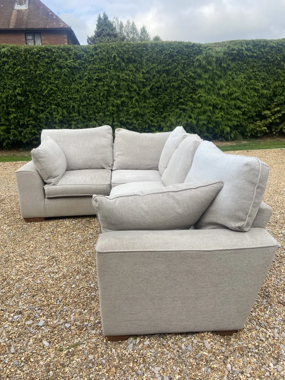 John Lewis grey sofa