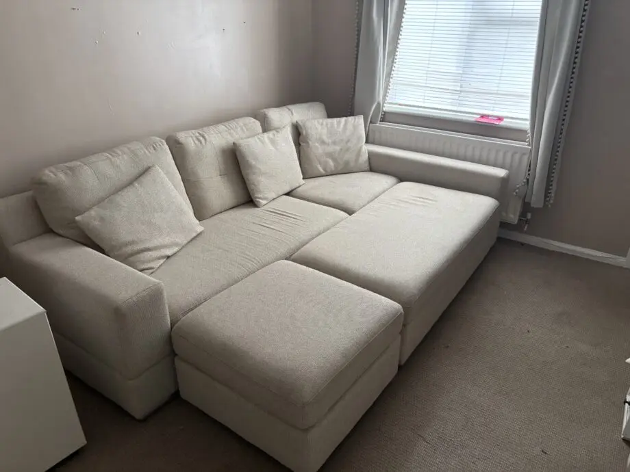 DFS Spinn Right Hand Facing Swivel 3 Piece Corner/Sofa bed