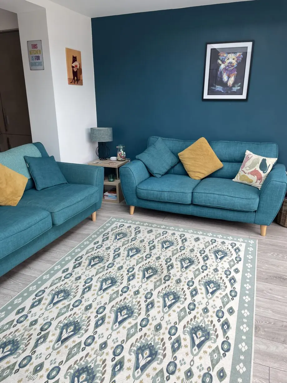 Sofology Teal sofas