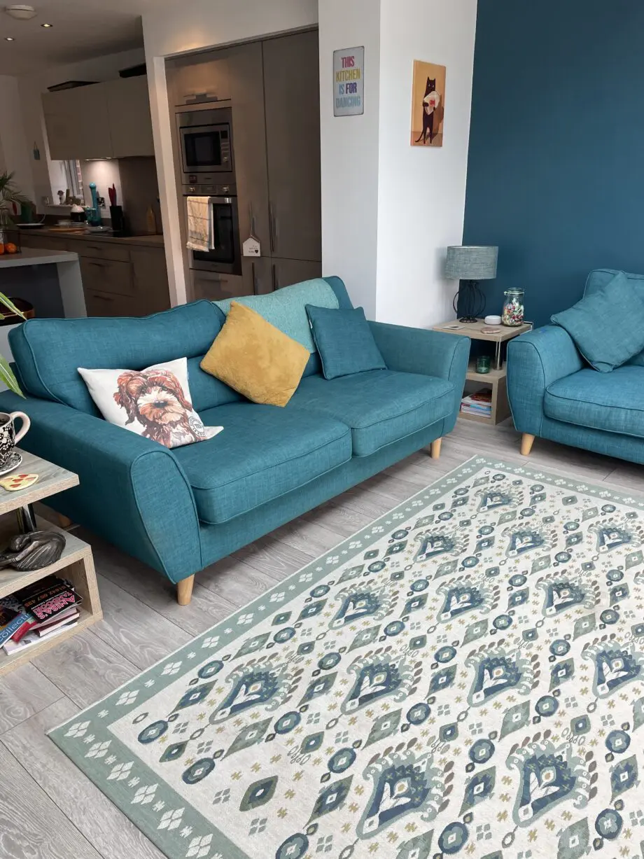 Sofology Teal sofas