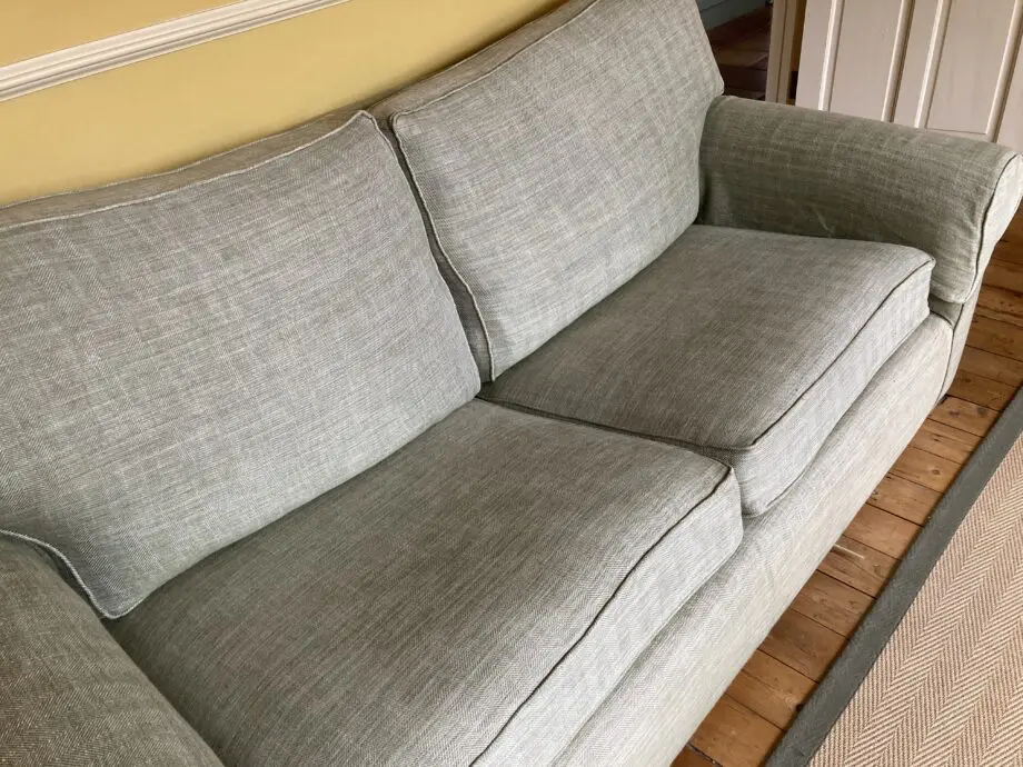 Green linen Multiyork Sofabed
