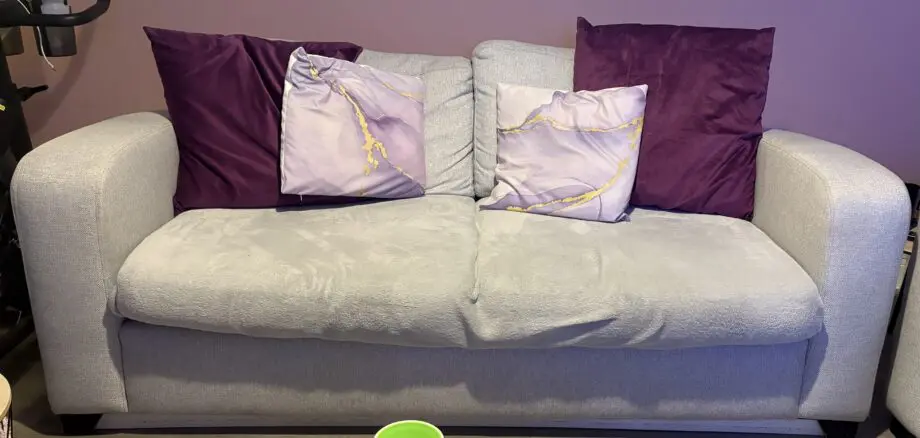 DFS 3 Grey 3 seater and 2 seater sofa-Lydia range