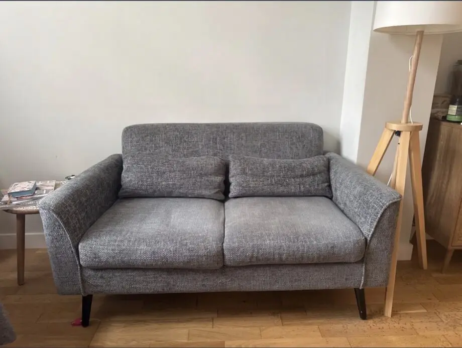 Next grey 2 Seated sofa