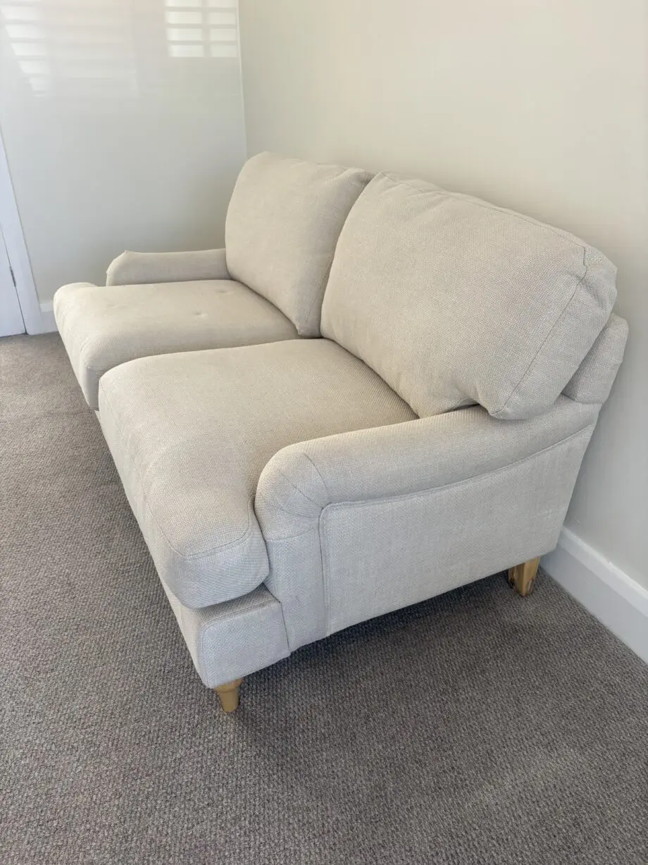 Dusk beige 2 seater sofa