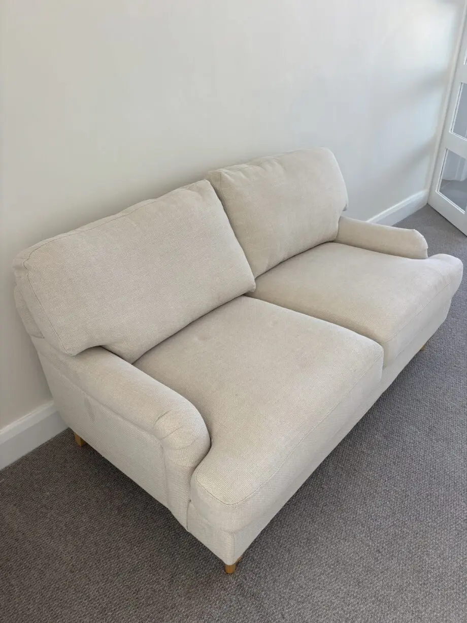 Dusk beige 2 seater sofa