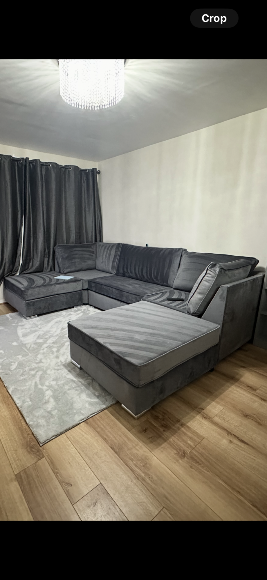 Lux U Shape - Fullback - grey
