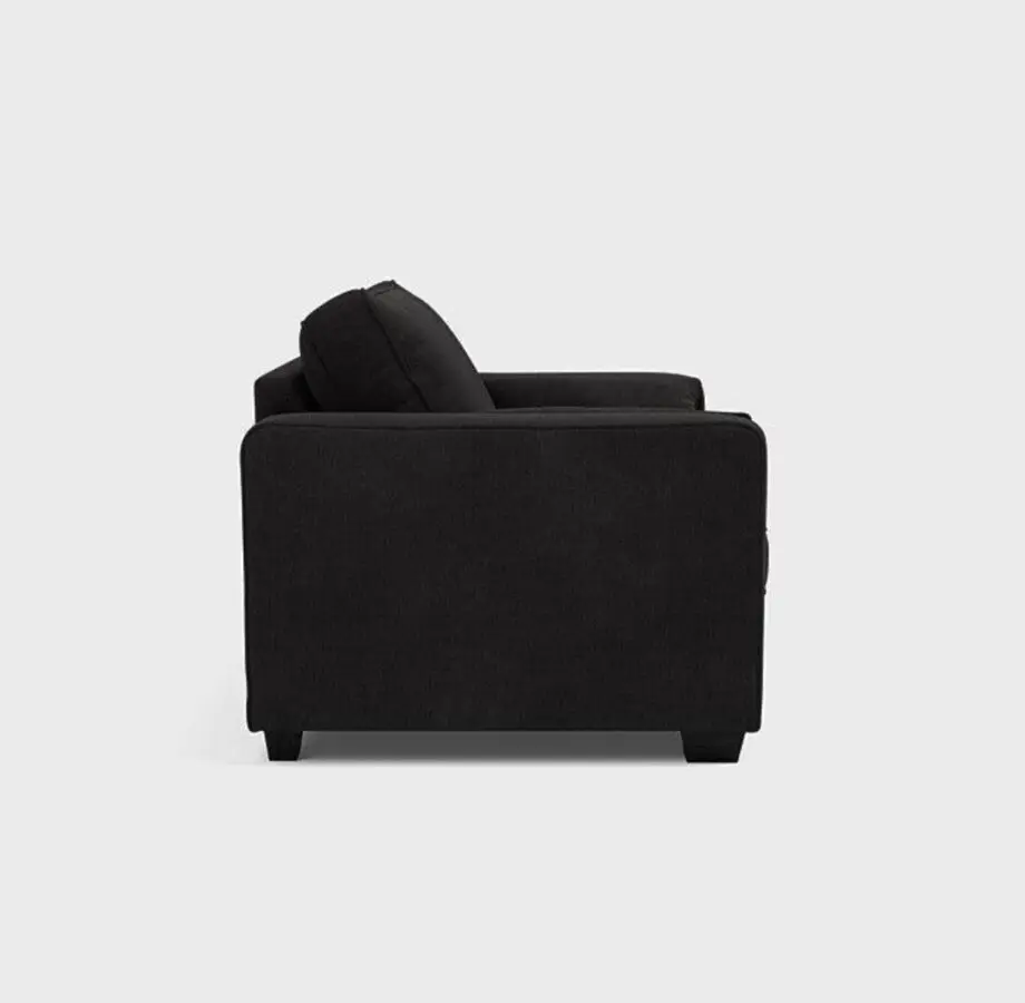 Luxury large seater [ Black ]