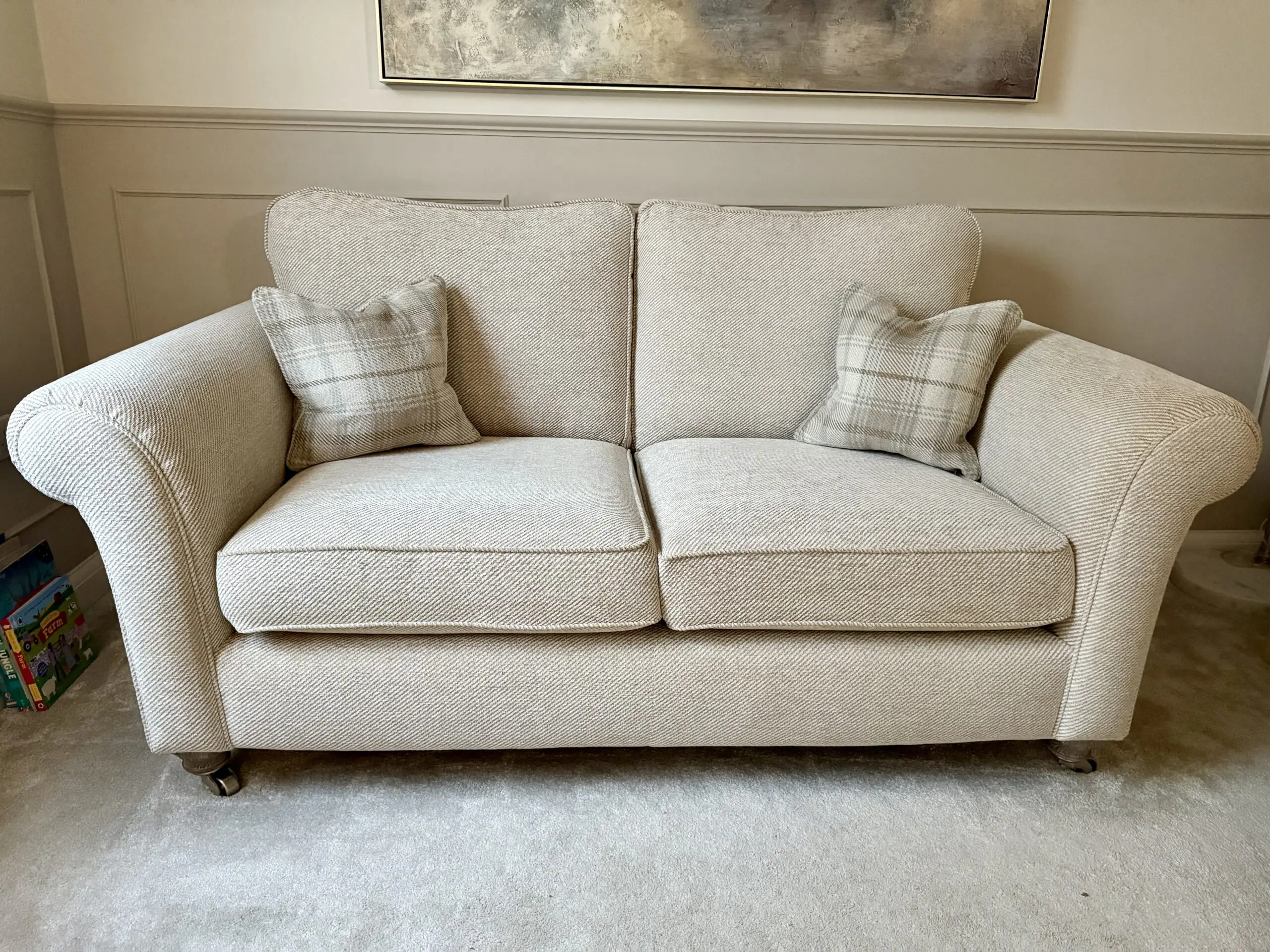 DFS Morland Country Living 3 piece sofa suite in Plain fabric RRP £3979