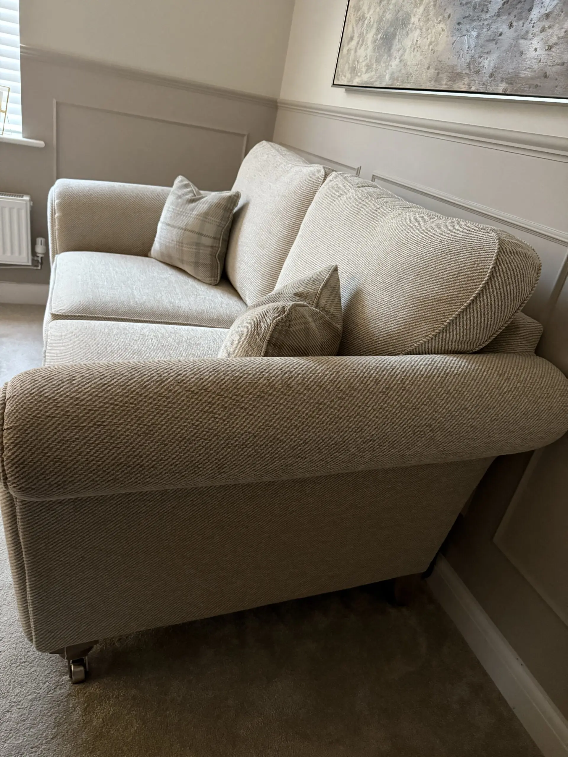 DFS Morland Country Living 3 piece sofa suite in Plain fabric RRP £3979