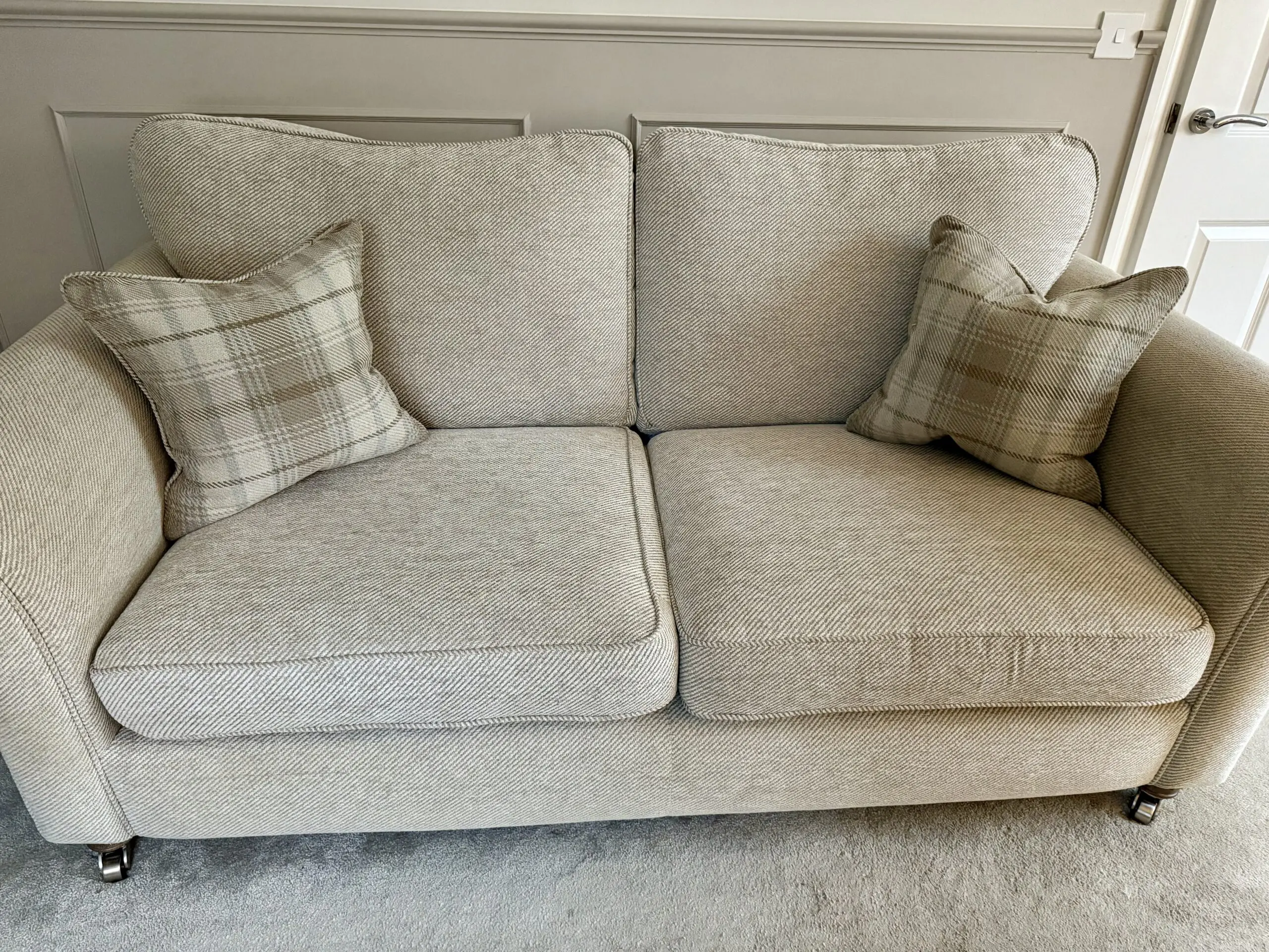 DFS Morland Country Living 3 piece sofa suite in Plain fabric RRP £3979