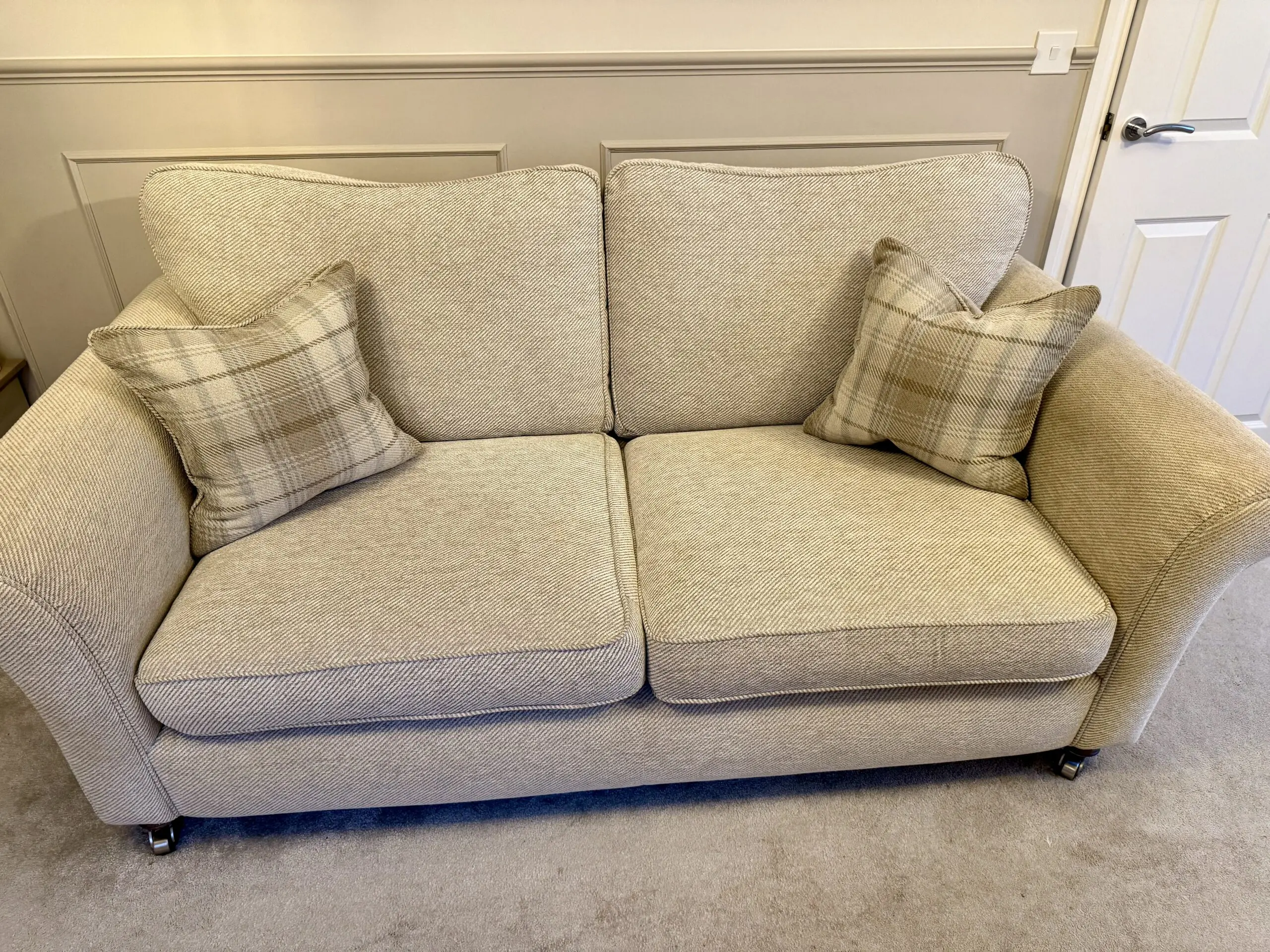 DFS Morland Country Living 3 piece sofa suite in Plain fabric RRP £3979