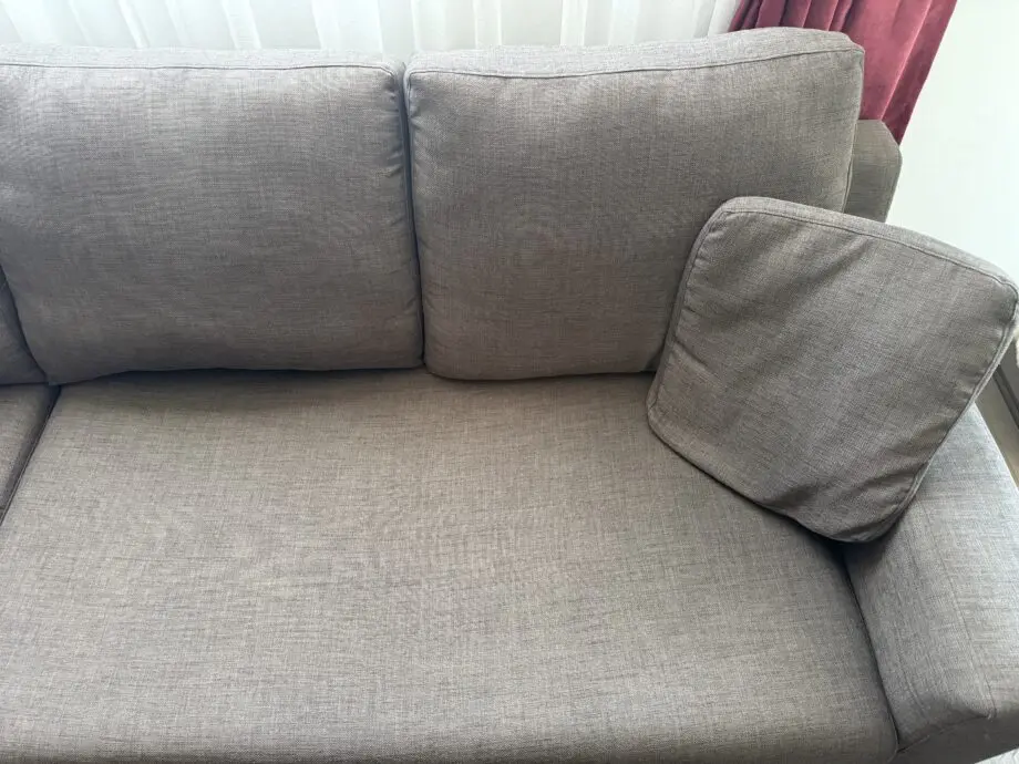 dwell grey Ankara chaise corner sofa
