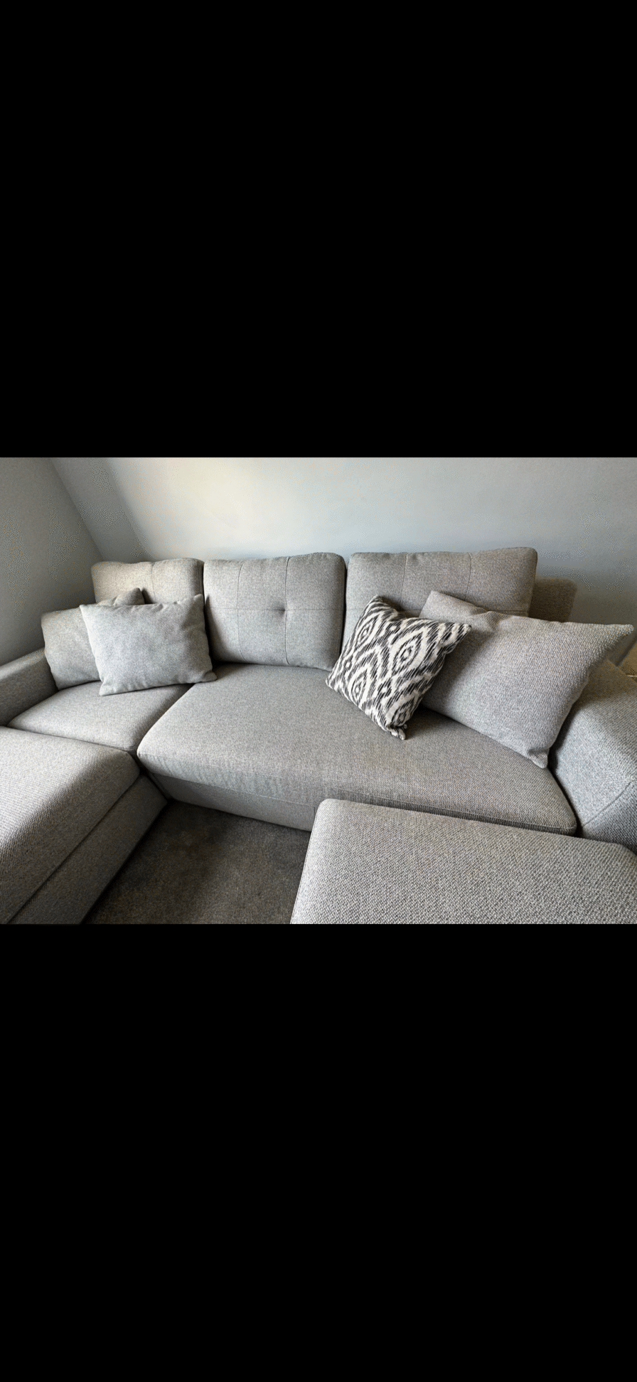 Spinn Left Hand Facing 3 Piece Swivel Sofa Bed Chaise
