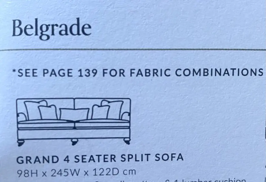Duresta Belgrade Red Velvet Sofa & Footstool RRP £6,000