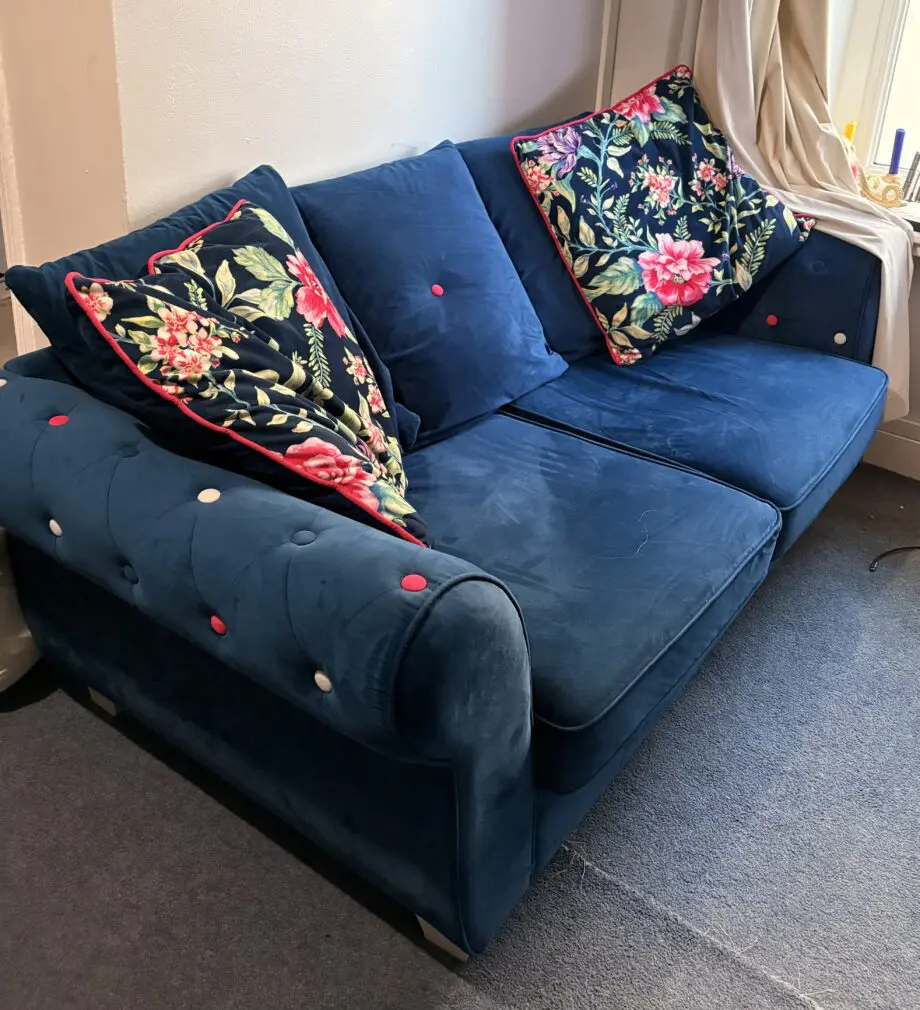 Joe Brown Navy sofa