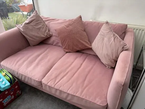 Suede Sofa Set