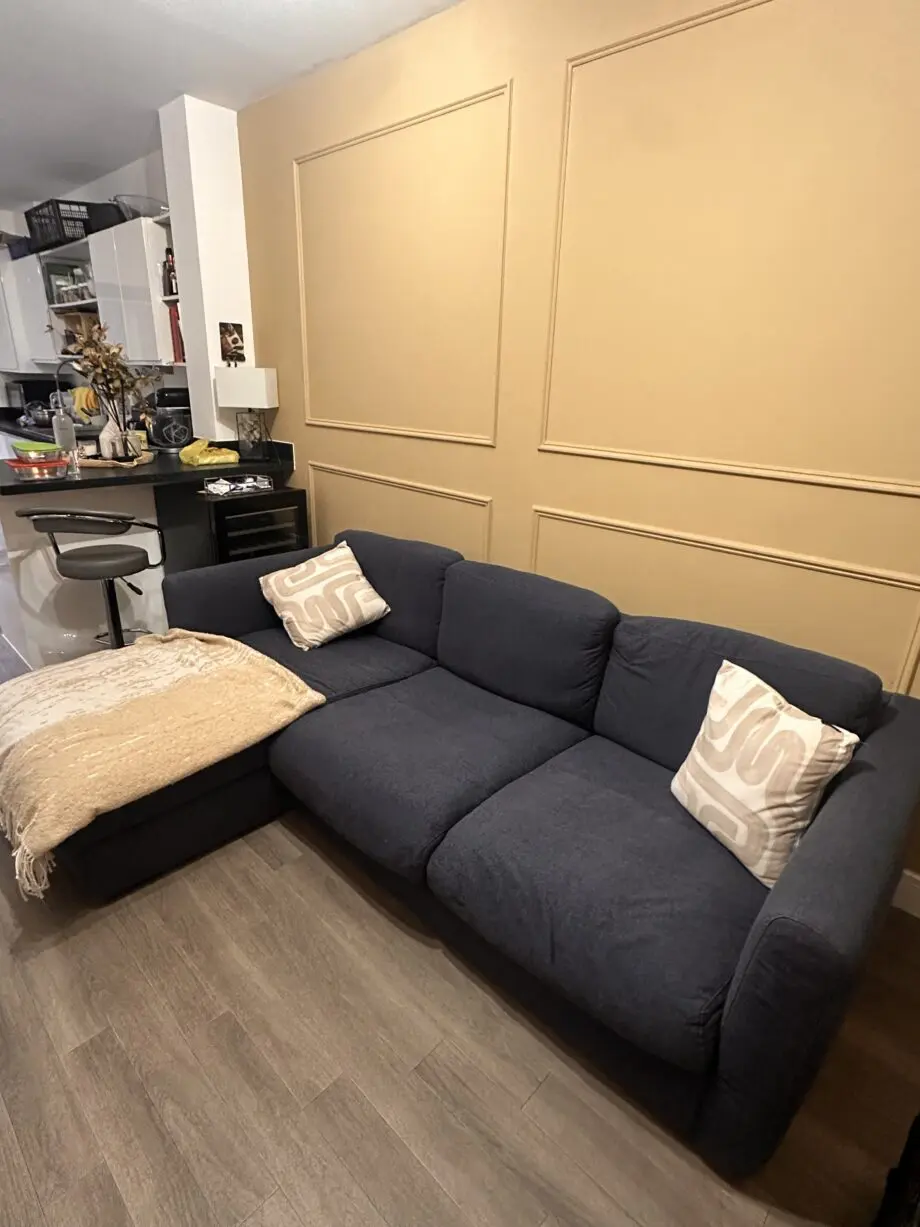 Habitat 3 seat sofa - JOSHUA LH CHAISE NAVY