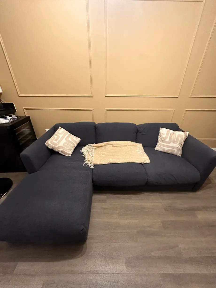 Habitat 3 seat sofa - JOSHUA LH CHAISE NAVY