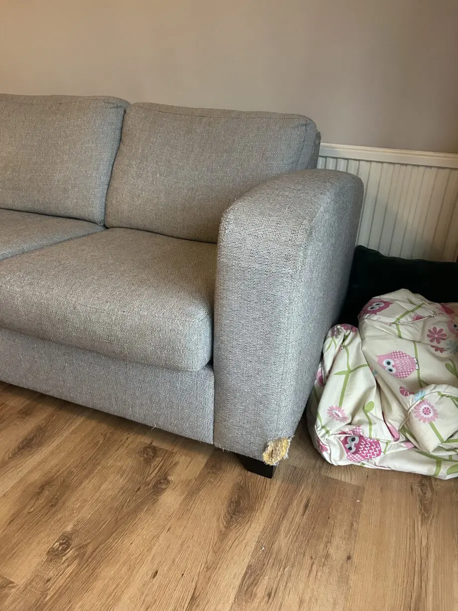 DFD Lydia grey sofa bed